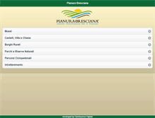 Tablet Screenshot of pianurabresciana.com